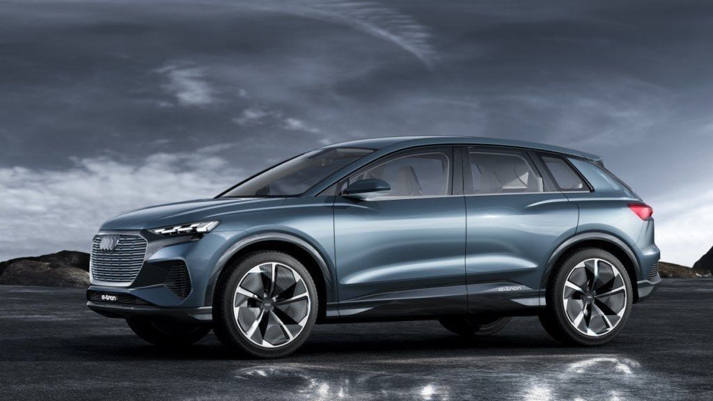 Audi Q4 e-tron concept: un SUV mediano, eléctrico y premium que llegará en 2020 con 450 kilómetros de autonomía