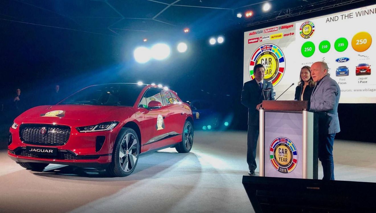 El Jaguar I-Pace consigue el galardón de Coche del Año de Europa