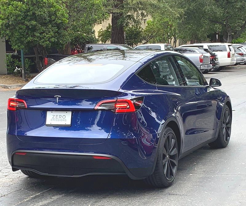 El Tesla Model Y hace su primera aparición por la calle sin camuflaje alguno