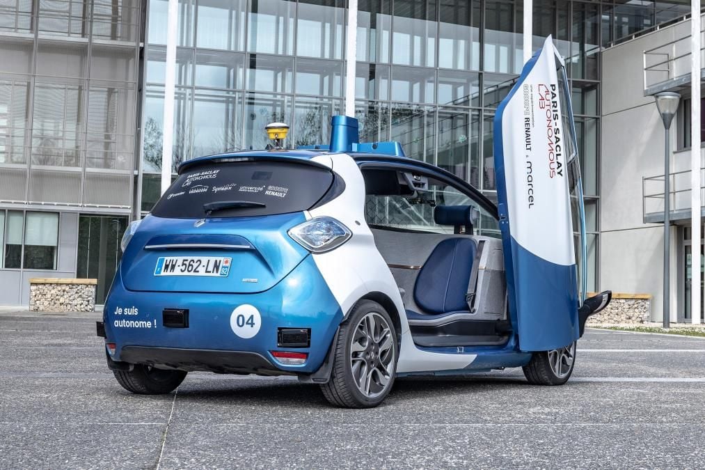 Renault crea un servicio de taxis autónomos y eléctricos en el campus universitario de Paris-Saclay, en Francia