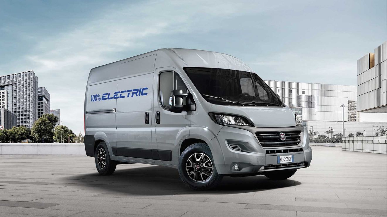 FIAT presenta la Ducato Electric, una furgoneta eléctrica de gran tamaño que llegará al mercado el año que viene