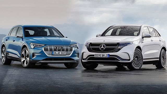 El Audi e-tron comparado con su rival más directo, el Mercedes EQC