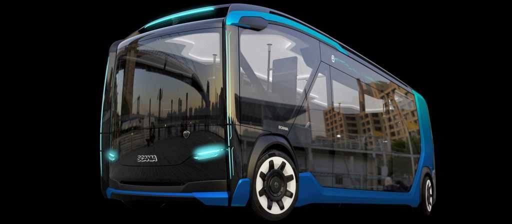 Scania presenta el prototipo NXT!. Un vehículo eléctrico autónomo, autobús de día, y camión de la basura por las noches