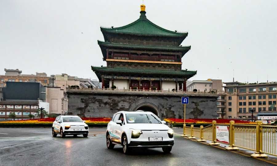 Aiways está probando el nuevo SUV eléctrico U5 en una ruta de China a Alemania