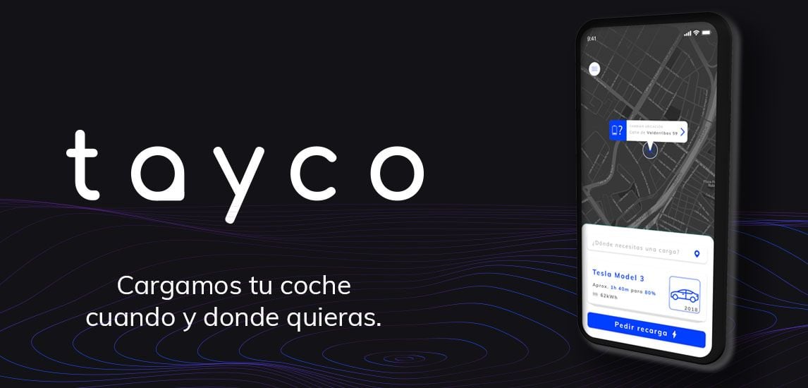 Llega Tayco. Cargan tu coche cuando y donde quieras