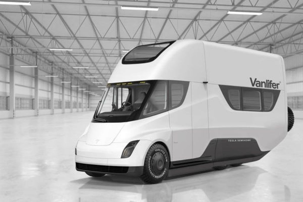 Vanlifer convierte el Tesla Semi en una autocaravana eléctrica y autónoma