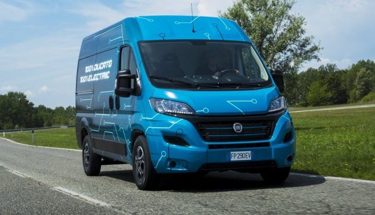 La FIAT Ducato eléctrica llegará en 2020 con 380 kilómetros de autonomía y carga rápida en 30 minutos