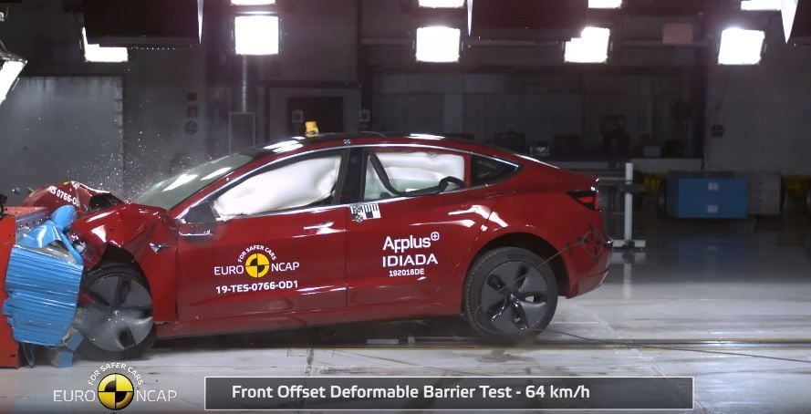 El Tesla Model 3 se hace con cinco estrellas EuroNCAP