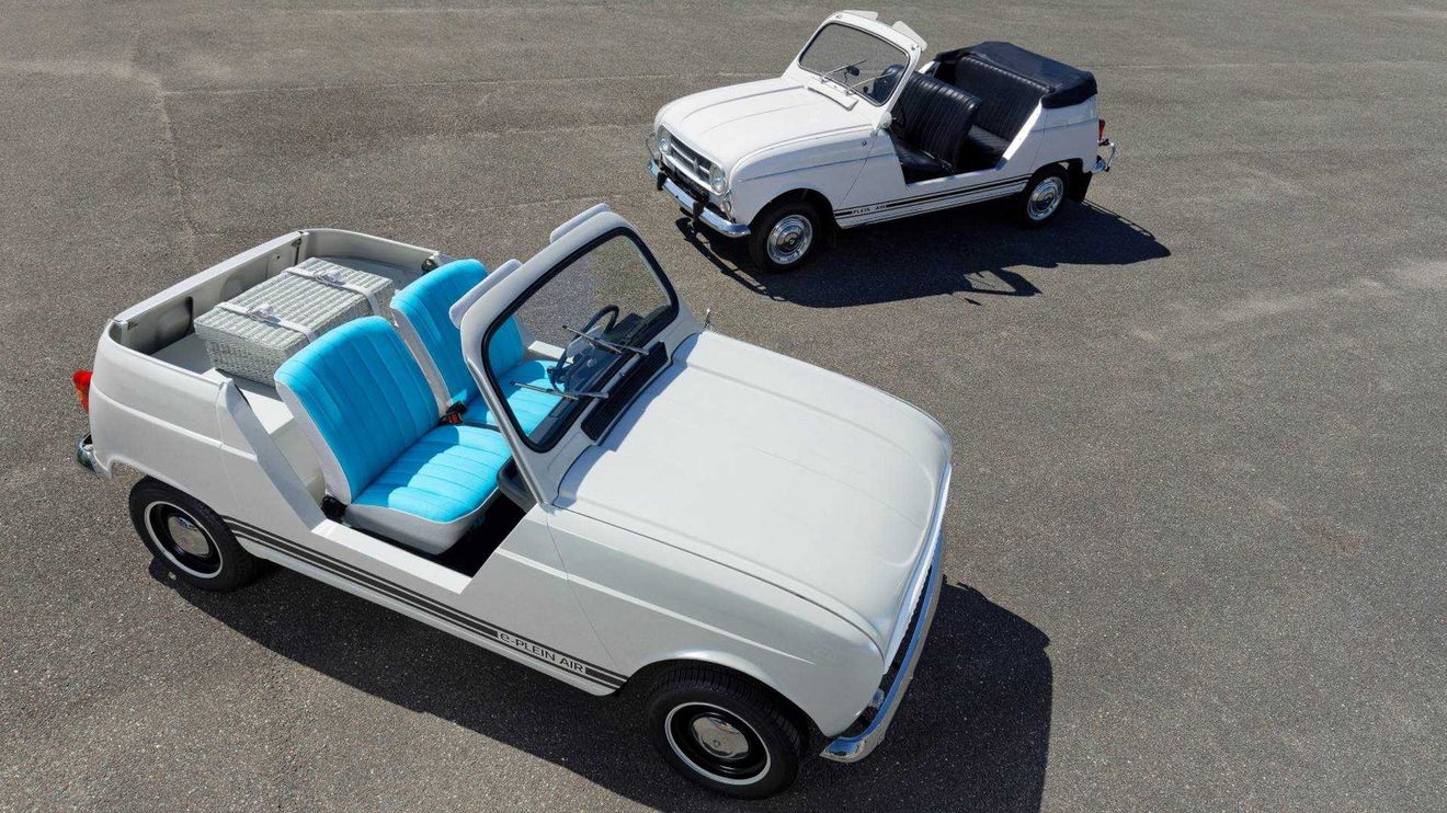 Renault e-Plein Air: un homenaje 100% eléctrico al mítico Renault R4