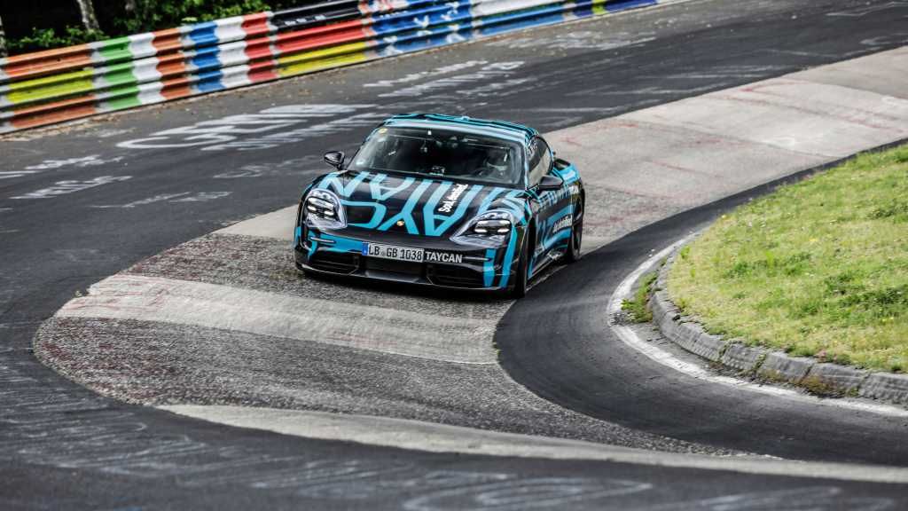 El Porsche Taycan establece un récord en Nürburgring