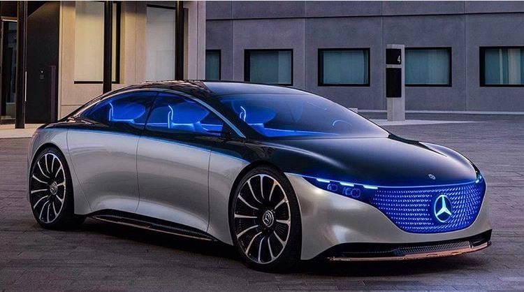 Primera imagen del Mercedes-Benz EQS Concept, la berlina de lujo eléctrica definitiva