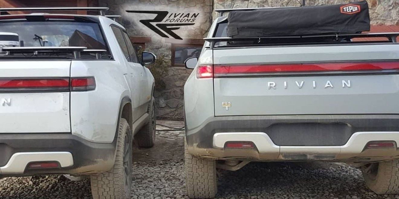 La Rivian R1T es pillada de pruebas en Argentina con algunos cambios de diseño