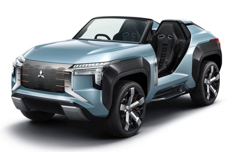 Mitsubishi MI-Tech Concept: un divertido SUV descapotable con mecánica híbrida enchufable