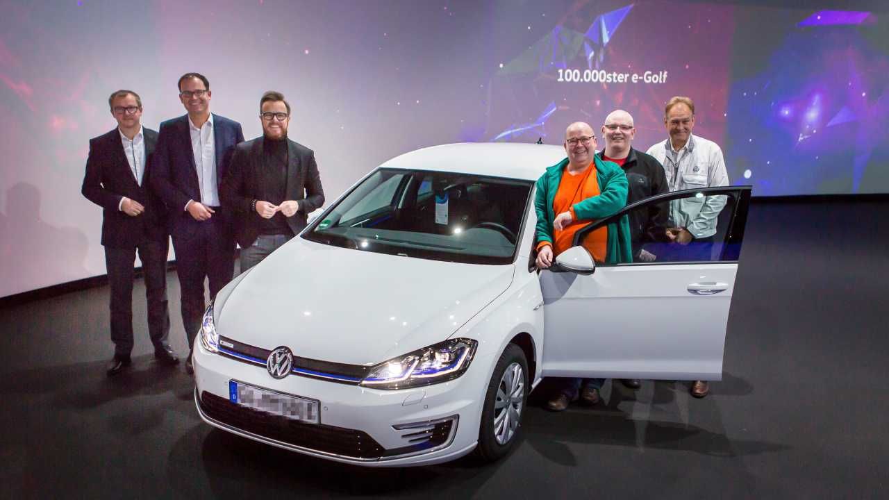 El Volkswagen eGolf alcanza las 100.000 unidades vendidas