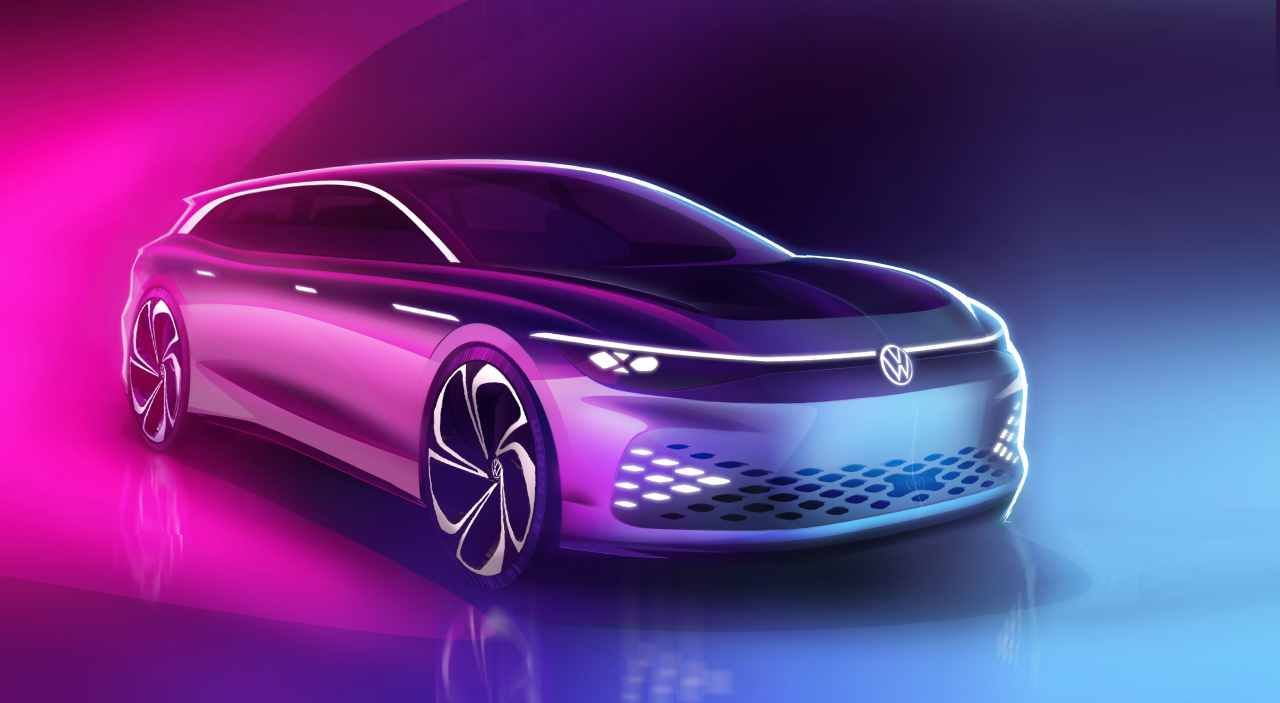 El Volkswagen ID. Space Vizzion será el nuevo coche eléctrico de la marca. Una berlina familiar y aerodinámica con 590 km de autonomía WLTP y llegada en 2021