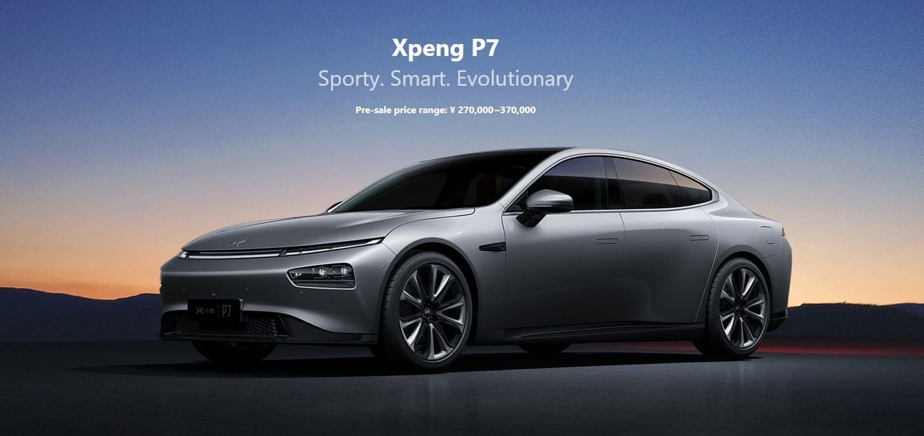 La berlina eléctrica Xpeng P7 comienza sus ventas en China con la vista puesta en Europa. Ya disponible desde 35.000 euros con hasta 600 km de autonomía