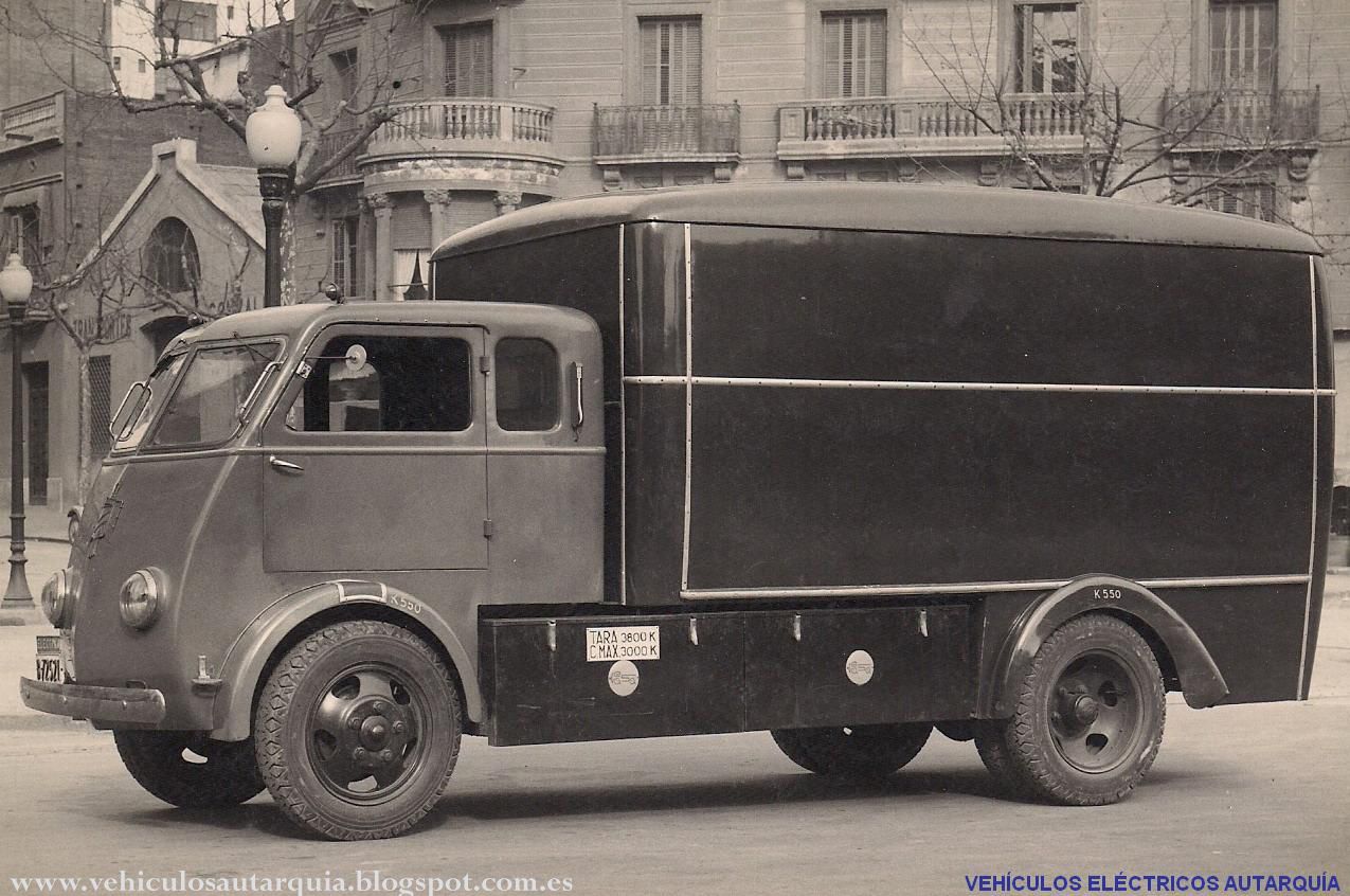 Un poco de historia. Autarquía: el olvidado fabricante de camiones eléctricos español de los años 40