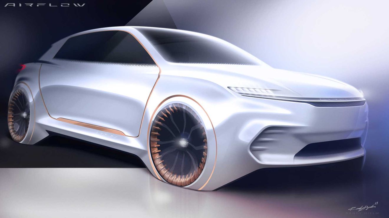 Chrysler Airflow Vision Concept: el mítico Airflow resucita en el CES de Las Vegas