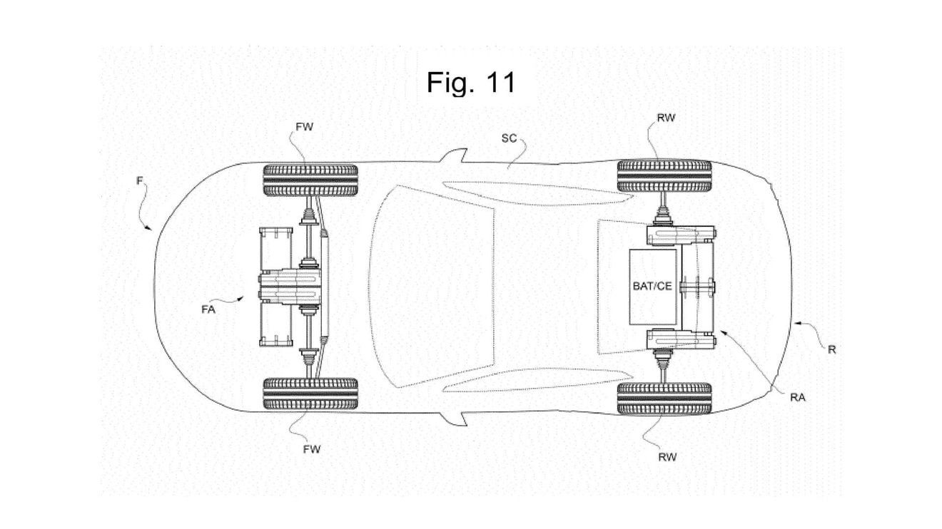 Se filtran las patentes del primer Ferrari eléctrico