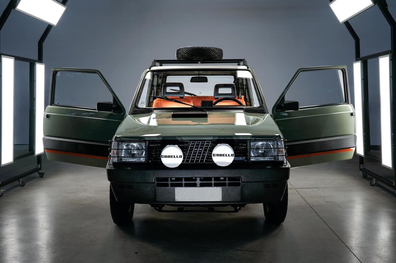 FIAT Panda 4x4 Icon-e: un clásico ochentero transformado en un coche eléctrico de lujo