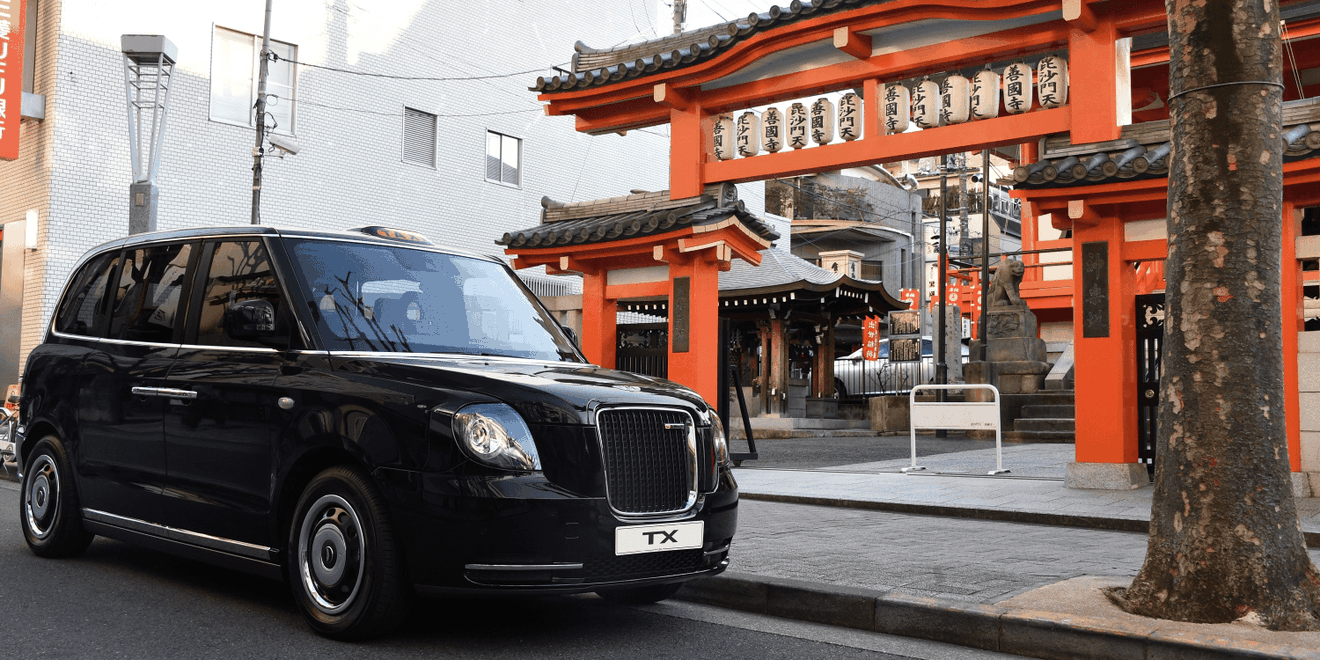 El LEVC TX, el mítico taxi de Londres, se lanza a la conquista de Japón con su nueva mecánica híbrida enchufable