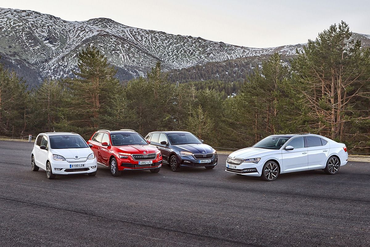 Skoda presenta su gama ECO en España: una completa familia formada por coches eléctricos, híbridos enchufables, mild-hybrid y GNC