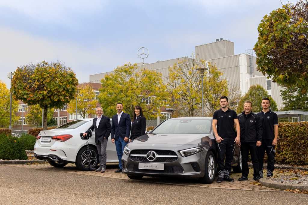 Se inicia la producción del Mercedes Clase A híbrido enchufable