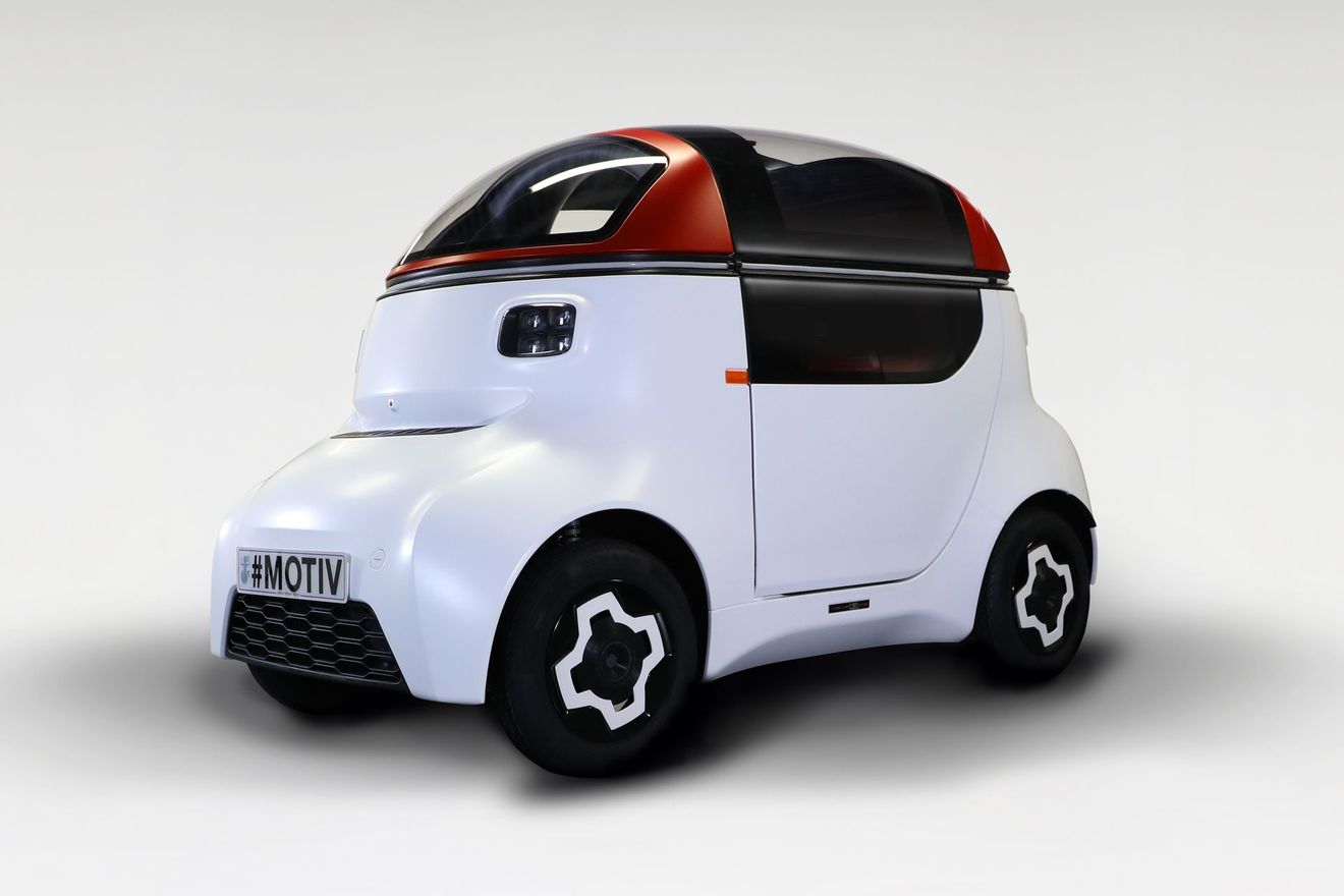 MOTIV: un diminuto cuadriciclo eléctrico con conducción autónoma creado por Gordon Murray