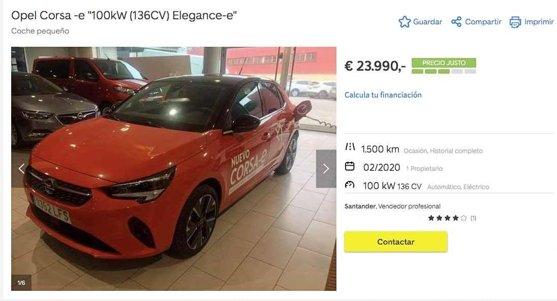 ¿Un Opel Corsa eléctrico por 23.990 euros?. Cuidado con la letra pequeña