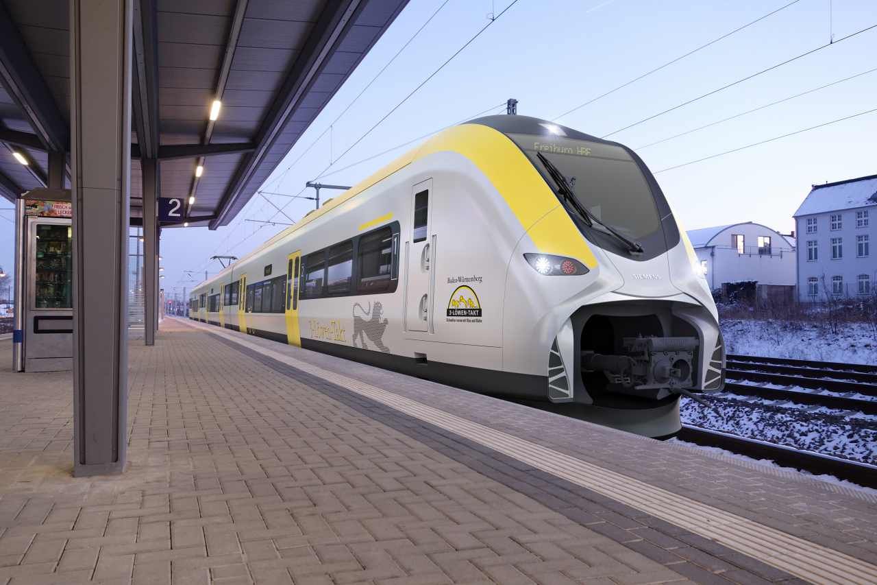 Siemens recibe el primer pedido de 20 unidades de su tren eléctrico a batería