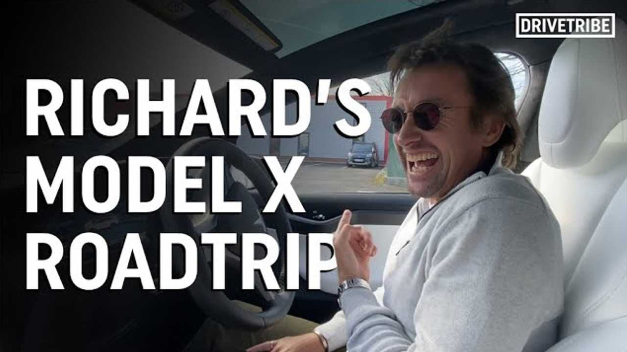 Richard Hammond (Top Gear, The Grand Tour) realiza su primer "roadtrip" con un Tesla Model X