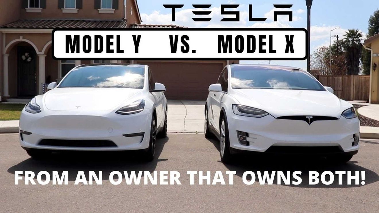 Un usuario compara sus Tesla Model Y y Model X