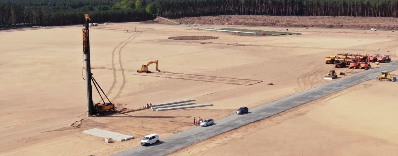 Tesla comienza la fase de construcción de la gigafábrica de Alemania