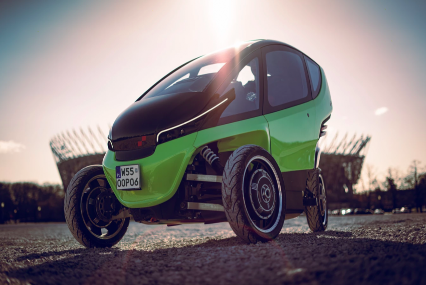 Triggo EV. Un eléctrico inspirado en el Renault Twizy y capaz de adaptar su cuerpo