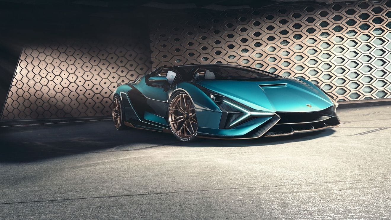 Lamborghini Sián Roadster: un superdeportivo híbrido con supercondensadores en lugar de baterías