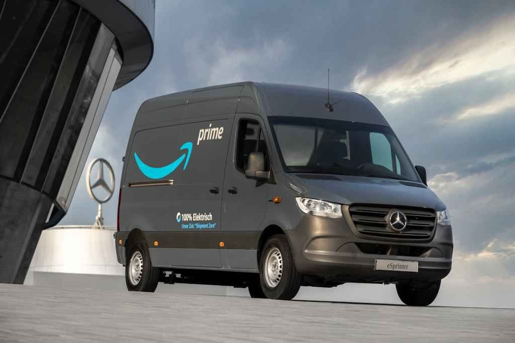 Mercedes se pone como objetivo ser cero emisiones en 2040, y anuncia la venta de 1.800 furgonetas eléctricas a Amazon