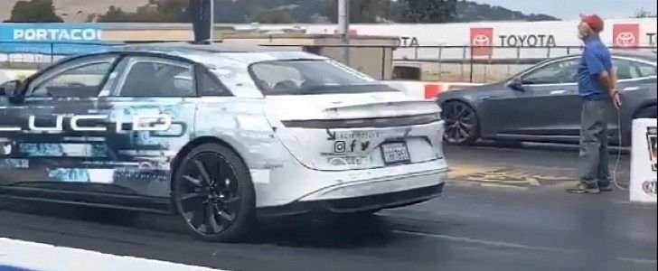 El Lucid Air supera al Tesla Model S en autonomía, carga, velocidad punta... y ahora también en aceleración