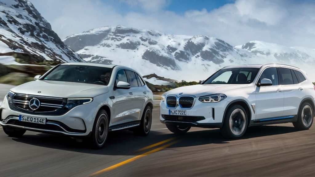 Comparativa de SUV eléctricos: Mercedes EQC contra BMW ix3