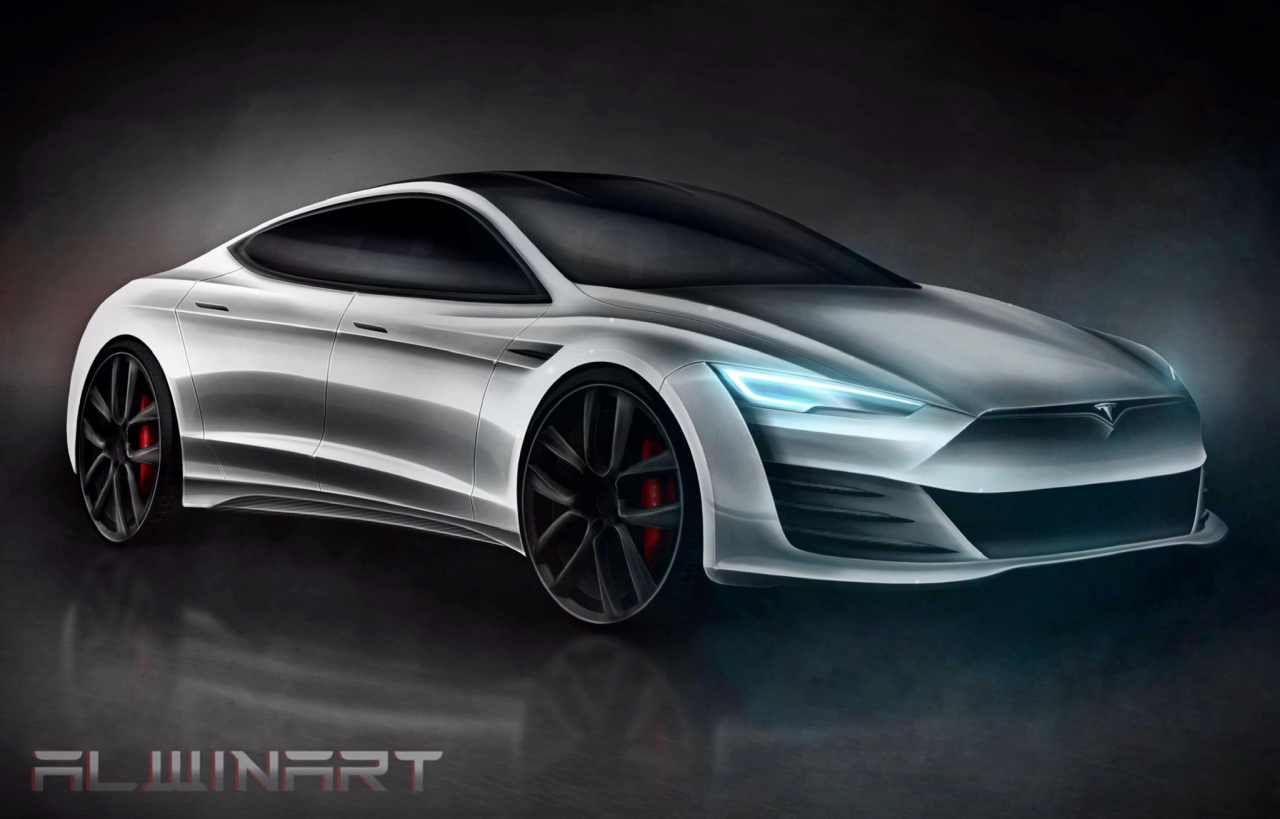 Cómo será el nuevo Tesla Model S. Versión Plaid y diseño más agresivo