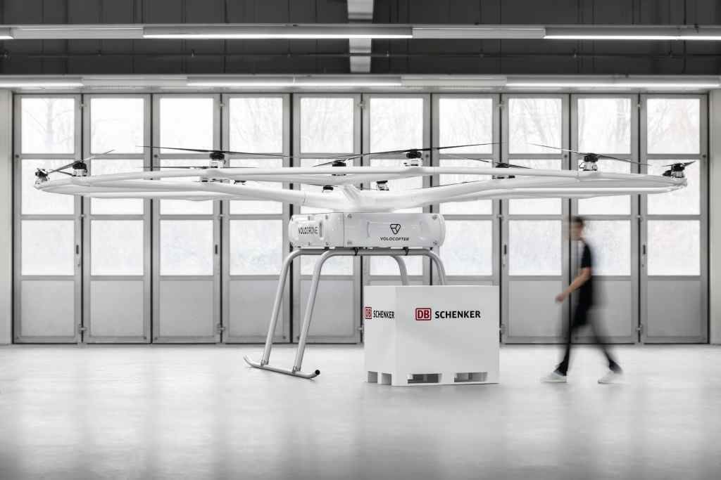 Hasta 200 kilos de carga y una autonomía de 40 kilómetros. Así será el dron que Volocopter pondrá en marcha en 2021