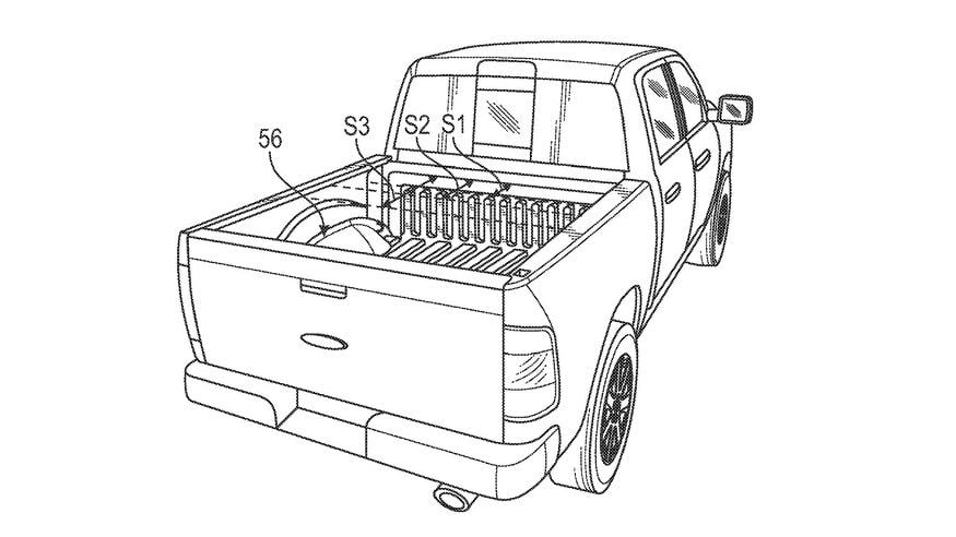 Ford patenta un extensor de autonomía para coches eléctricos que puede ponerse y quitarse del vehículo