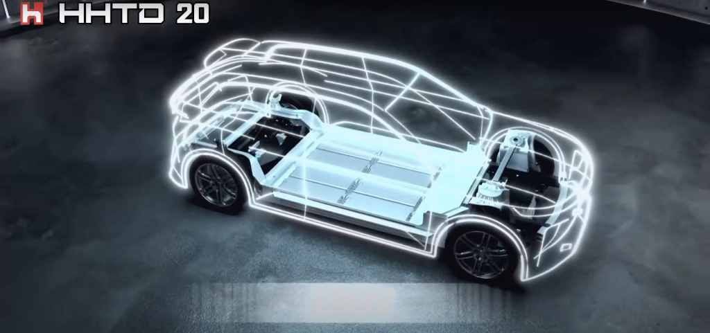 Foxconn presenta su plataforma modular para coches eléctricos con baterías de entre 93 y 116 kWh