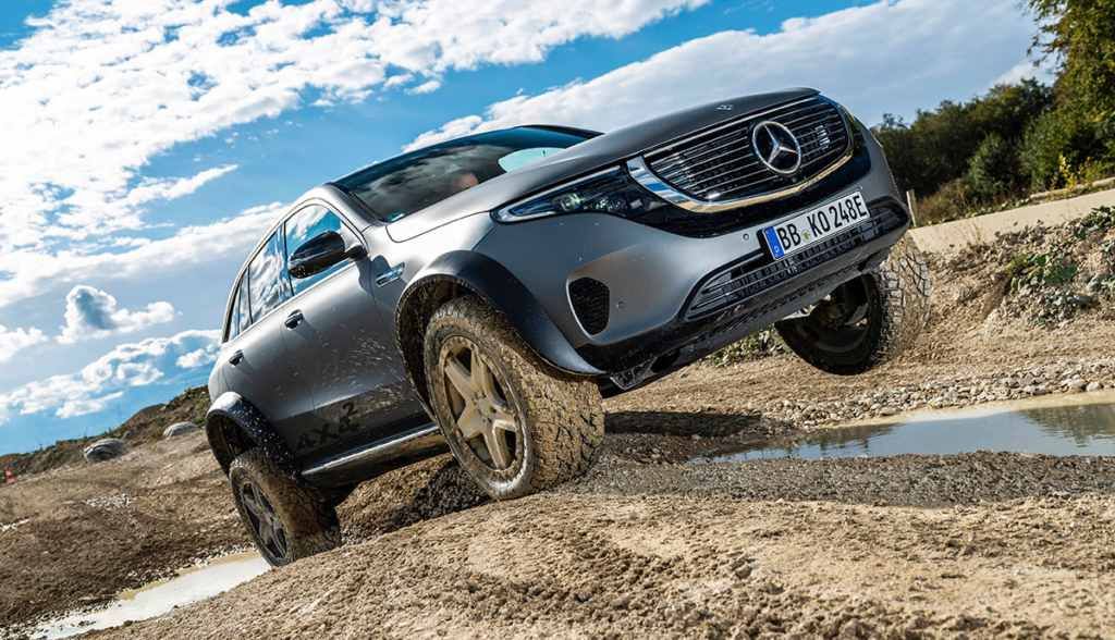 Mercedes presenta el EQC 4X4. Un todoterreno eléctrico extremo