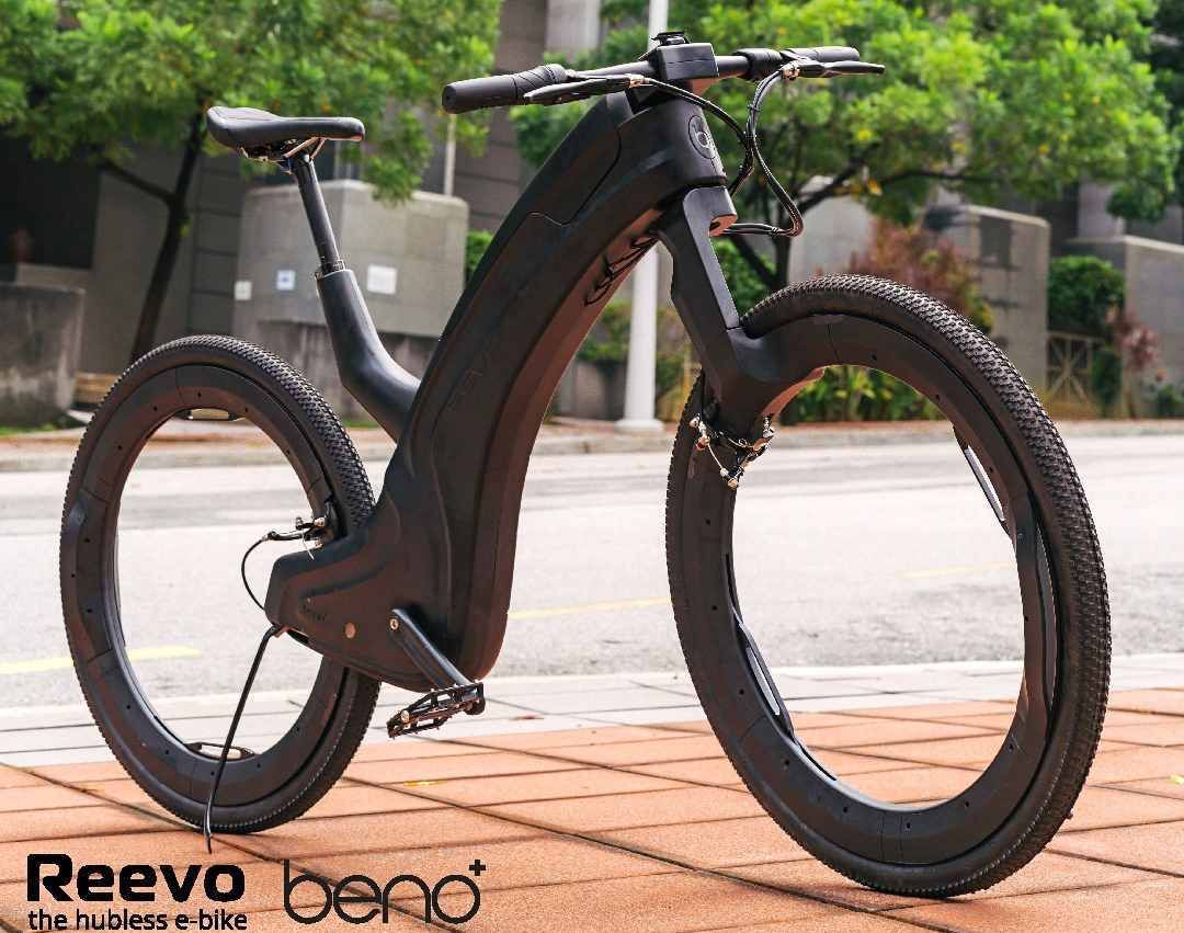 Reevo Hubless, una bicicleta eléctrica sin bujes ni radios que llegará a Europa