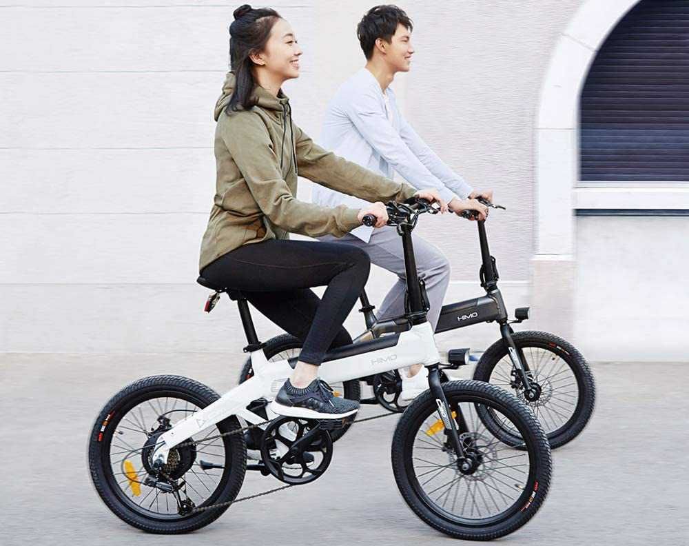 La Xiaomi Himo C20 es una bici eléctrica plegable, con 80 km de autonomía y disponible por apenas 687 euros