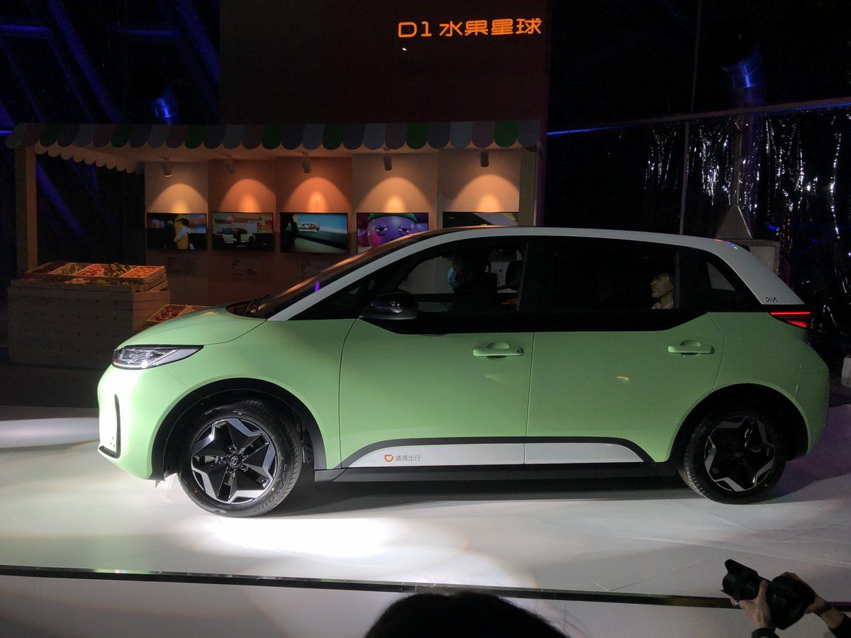 BYD y Didi Chuxing presentan el D1, un coche eléctrico para carsharing... sospechosamente similar al Volkswagen ID.3