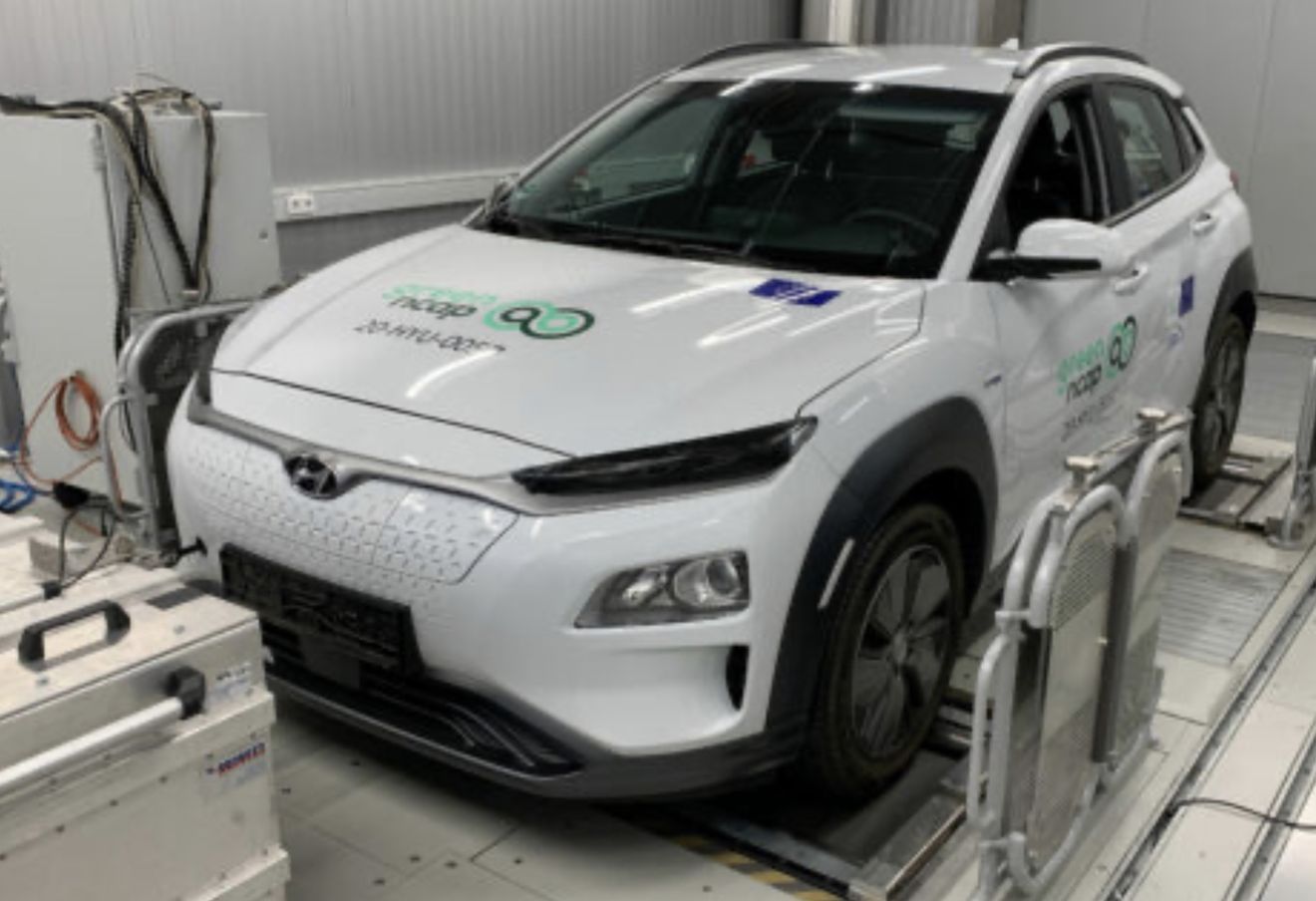 Hyundai Kona eléctrico y Renault ZOE obtienen la máxima puntuación en el Green NCAP