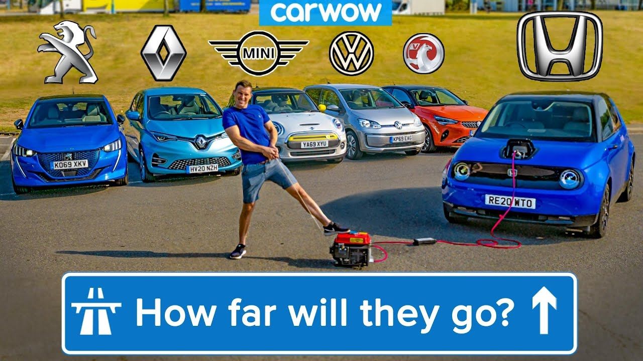 Carwow realiza una interesante prueba de autonomía real con 6 utilitarios eléctricos. ¿Cuáles son los resultados?