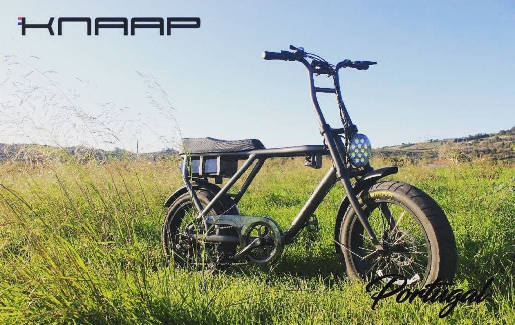 Knaap Bikes. Bicicletas eléctricas con aspecto de ciclomotor y hasta 140 km de autonomía