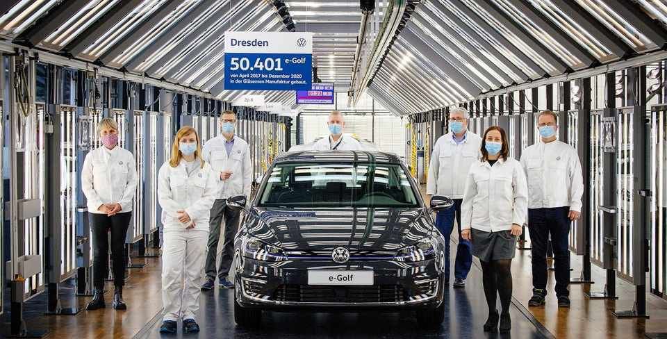 Finaliza la producción del e-Golf: Volkswagen se prepara para producir el ID.3 en la fábrica de Dresde